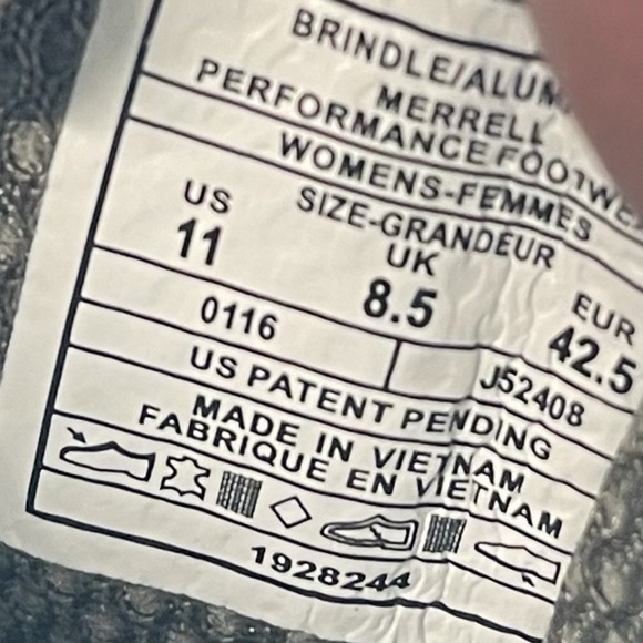 Merrell Sneakers Womens 11 Siren Sport 2 J52408 Brown Hiking Athletic Shoes - Picture 8 of 10